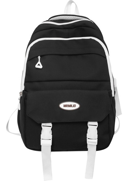 Okul Kadın Üniversite Öğrencisi Büyük Kapasiteli Lise Ortaokul Öğrencisi Sırt Japon Bilgisayar Çift Sırt Çantası (Yurt Dışından)