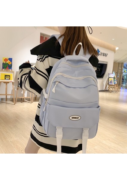 Okul Kadın Üniversite Öğrencisi Büyük Kapasiteli Lise Ortaokul Öğrencisi Sırt Japon Bilgisayar Çift Sırt Çantası (Yurt Dışından) fırsatları