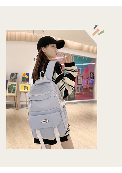 Okul Kadın Üniversite Öğrencisi Büyük Kapasiteli Lise Ortaokul Öğrencisi Sırt Japon Bilgisayar Çift Sırt Çantası (Yurt Dışından) indirimleri