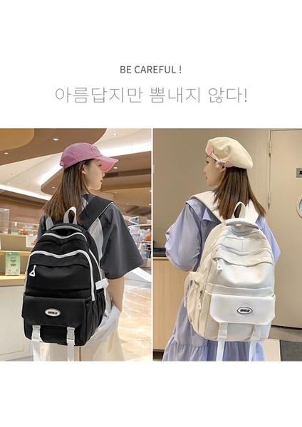 Okul Kadın Üniversite Öğrencisi Büyük Kapasiteli Lise Ortaokul Öğrencisi Sırt Japon Bilgisayar Çift Sırt Çantası (Yurt Dışından) fiyatları