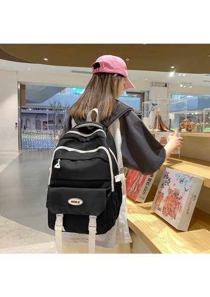 Okul Kadın Üniversite Öğrencisi Büyük Kapasiteli Lise Ortaokul Öğrencisi Sırt Japon Bilgisayar Çift Sırt Çantası (Yurt Dışından) fırsatları