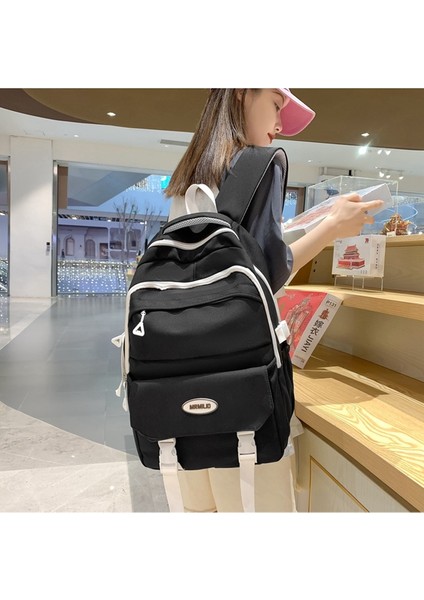 Okul Kadın Üniversite Öğrencisi Büyük Kapasiteli Lise Ortaokul Öğrencisi Sırt Japon Bilgisayar Çift Sırt Çantası (Yurt Dışından) indirimleri