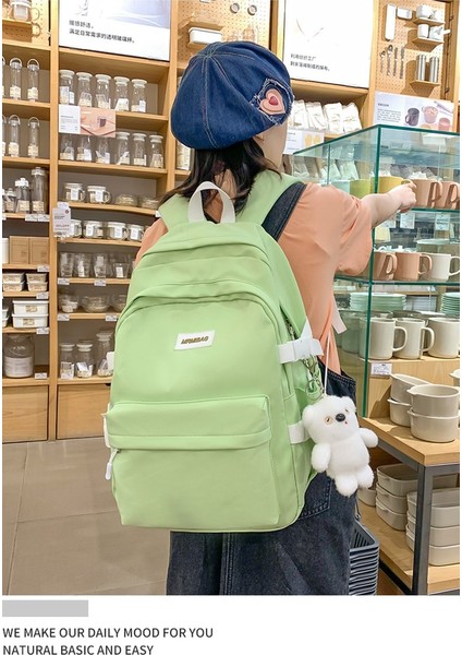 Seyahat Sırt Lise Öğrencileri Orta Okul Öğrencileri Okul Kadın Kampüs Büyük Kapasiteli Sırt Çantası (Yurt Dışından) fırsatları