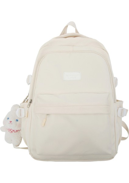 Sırt Kadın Bahar Ortaokul Öğrencisi Sırt Büyük Kapasiteli Küçük Taze Okul Çantası (Yurt Dışından)