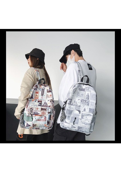 Kişilik Sırt Orta ve Lise Öğrencisi Okul Kadın Açık Büyük Kapasiteli Eğlence Seyahat Sırt Erkek Çantası (Yurt Dışından) indirimleri