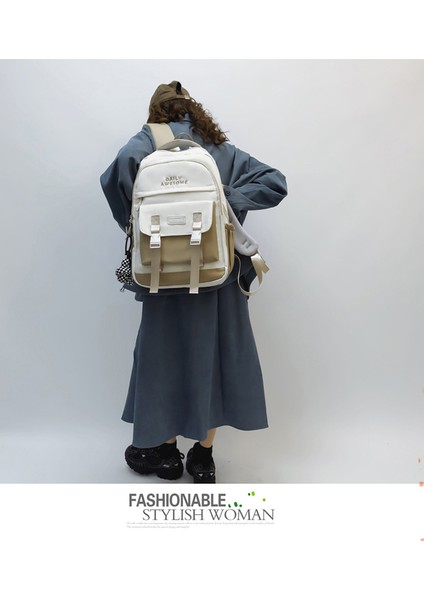 Büyük Kapasiteli Öğrenci Okul Sırt Çok Yönlü Sırt Çantası (Yurt Dışından) modelleri