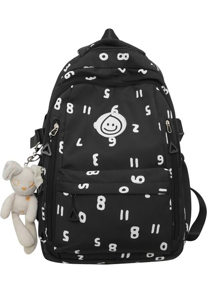 Okul Kadın Japon Ins Rüzgar Küçük Taze Baskı Tüm Maç Kız Öğrenci Sırt Çantası (Yurt Dışından)