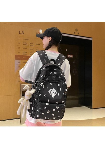 Okul Kadın Japon Ins Rüzgar Küçük Taze Baskı Tüm Maç Kız Öğrenci Sırt Çantası (Yurt Dışından) fırsatları