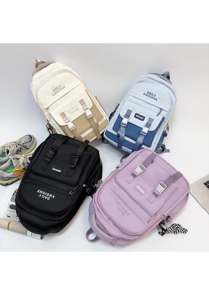 Büyük Kapasiteli Öğrenci Okul Sırt Çok Yönlü Sırt Çantası (Yurt Dışından) modelleri