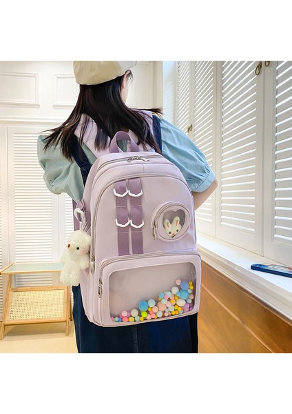 Kadın Sırt Seyahat Çok Yönlü Sırt Tasarım Ortaokul ve Lise Öğrencileri Çantası (Yurt Dışından) modelleri