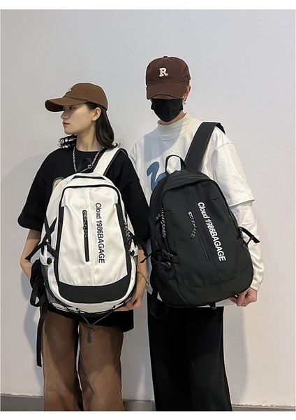 Süper Serin Unisex Sırt Seyahat Sırt Büyük Kapasiteli Aşınmaya Dayanıklı Üniversite Öğrenci Çantası (Yurt Dışından) fiyatları