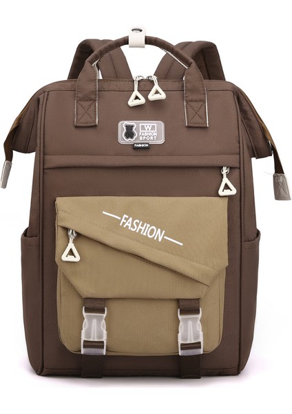 Okul Kadın Açık Hava Eğlence Sırt Ortaokul Öğrencileri Için Büyük Kapasiteli Sırt Çantası (Yurt Dışından)