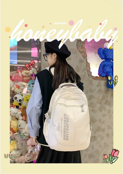 Ortaokul Öğrencisi Okul Büyük Kapasiteli Hafif Açık Hava Eğlence Erkek ve Kadın Sırt Çantası (Yurt Dışından) fiyatları