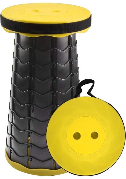 Balıkçılık / Barbekü / Iç ve Dış Mekan Aktiviteleri Için Yüksekliği Ayarlanabilir Teotake Portatif Katlanır Tabure (Yurt Dışından)