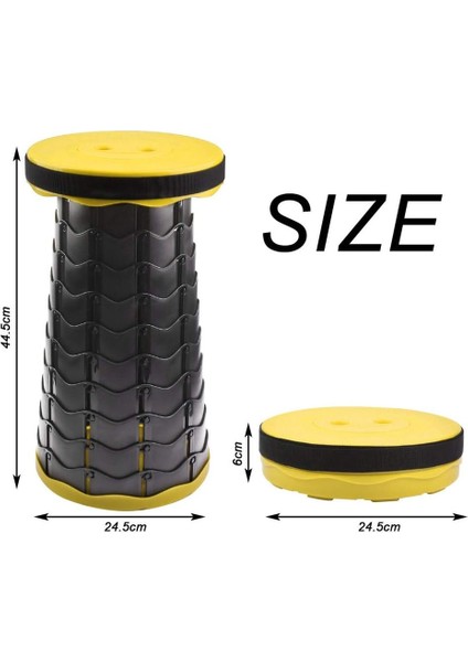 Balıkçılık / Barbekü / Iç ve Dış Mekan Aktiviteleri Için Yüksekliği Ayarlanabilir Teotake Portatif Katlanır Tabure (Yurt Dışından) fiyatları