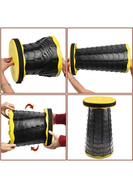 Balıkçılık / Barbekü / Iç ve Dış Mekan Aktiviteleri Için Yüksekliği Ayarlanabilir Teotake Portatif Katlanır Tabure (Yurt Dışından) indirimleri