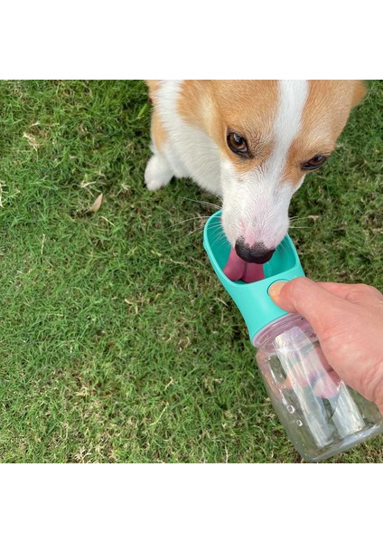 Köpek Su Şişesi, Evcil Hayvanlar Için Açık Hava Yürüyüşü, Doğa Yürüyüşü, Seyahat (MAVI/350ML) (Yurt Dışından) modelleri