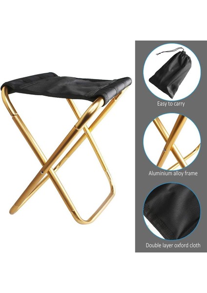 1 Mini Portatif Tabure, Saklama Çantalı Katlanır Kamp Taburesi, Balıkçılık, Kampçılık, Barbekü, Yürüyüş, Bahçe Pikniği Için Kullanılır (30CM * 25CM * 20CM) (Yurt Dışından) indirimleri