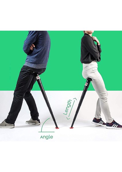 Yüksekliği Ayarlanabilir Hafif Kamp Tek Ayaklı Tabure (Yurt Dışından) modelleri