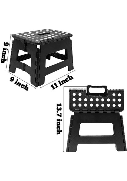 Süper Güçlü Plastik 9 Inç Katlanır Adım Taburesi (Yurt Dışından) modelleri