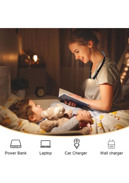 Okuma Lambası, Boyun Okuma Lambası - Yatakta Okumak Için Okuma Lambası - Okuma Lambası (Yurt Dışından) indirimleri