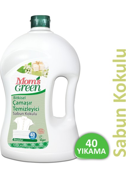 2'li Set Çamaşır Temizleyici Sabun kokulu -Baby's Green Organik Bebek Çamaşır Temizleyici 1500 ml x 2 Adet fırsatları
