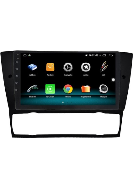 Bmw E90 Android 13 Multimedya Carplay 4gb RAM+64GB HDD Dijital Navigasyon Ekran