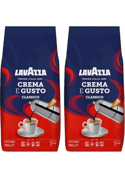 Espresso Crema E Gusto Classico 1 kg 2 Adet