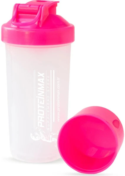 Be Strong 400 ml Hazneli Shaker - Pembe