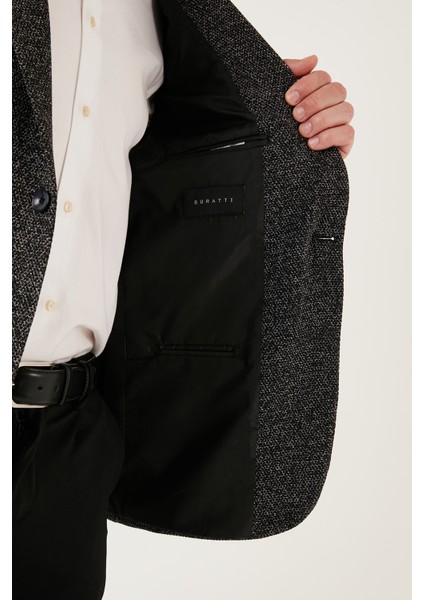 6 Drop Çift Yırtmaçlı Slim Fit Blazer Erkek Ceket 659002 fırsatları