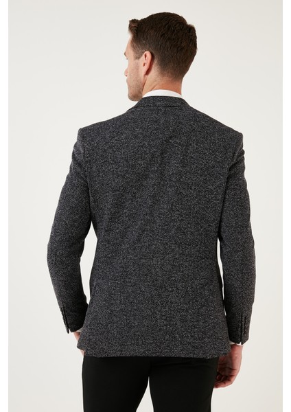 6 Drop Çift Yırtmaçlı Slim Fit Blazer Erkek Ceket 659002 indirimleri