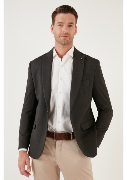 6 Drop Çift Yırtmaçlı Slim Fit Blazer Erkek Ceket 659004 modelleri