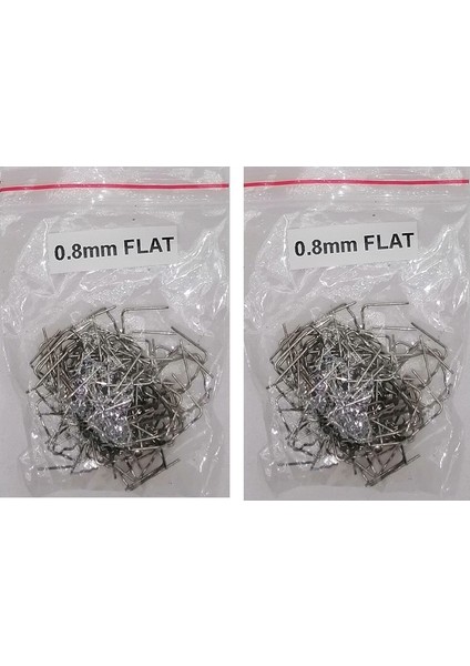 200 Adet 0,8mm Düz Tip Kaynak Zımba Teli