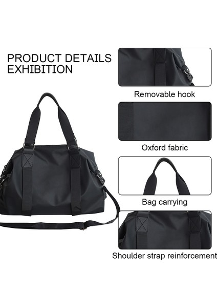 Seyahat Duffel Çantası - Spor Tote Gym Weekender (Yurt Dışından)