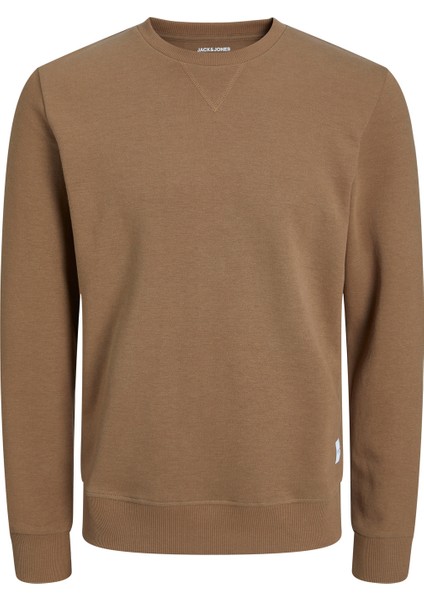 Bisiklet Yaka Baskılı Sweatshirt- Basic indirimleri