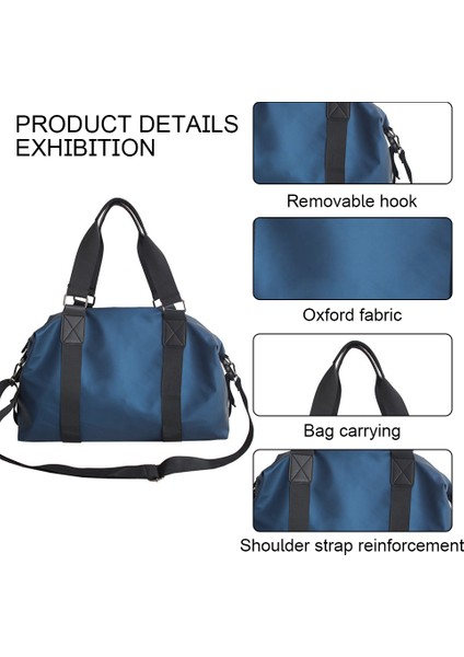 Seyahat Duffel Çantası - Spor Tote Gym Weekender (Yurt Dışından)