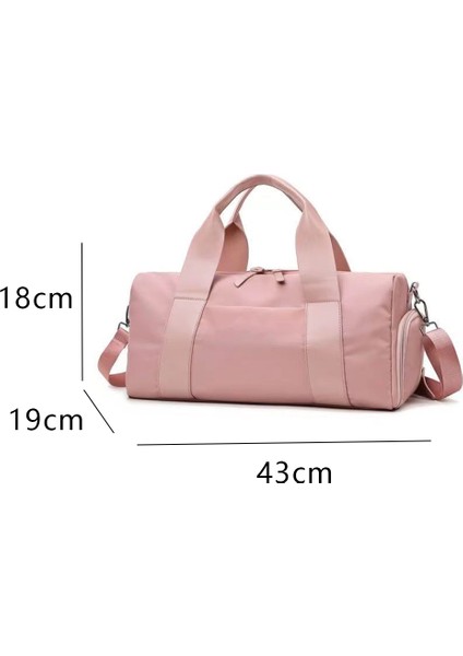 Duffle Çanta - Islak Cepli ve Ayakkabı Bölmeli Spor Salonu (Yurt Dışından)