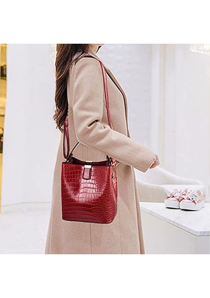 Omuz Çantası Bayan Pu Çanta Crossbody Cüzdan Çantası (Yurt Dışından) modelleri