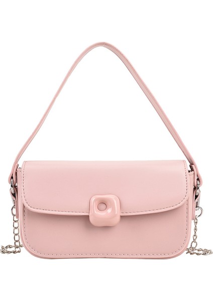 Yeni Pu Deri Joker Crossbody Çanta Küçük Moda Taşınabilir Küçük Çanta (Yurt Dışından)