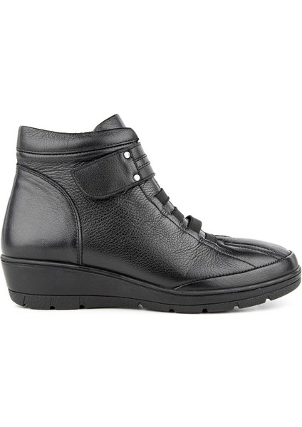 Theon 6 Nokta Anatomik Taban Hakiki Deri Kadın Bot