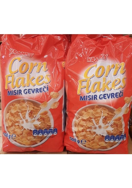 Mısır Gevreği Kranky 500 gr 2 Li Paket