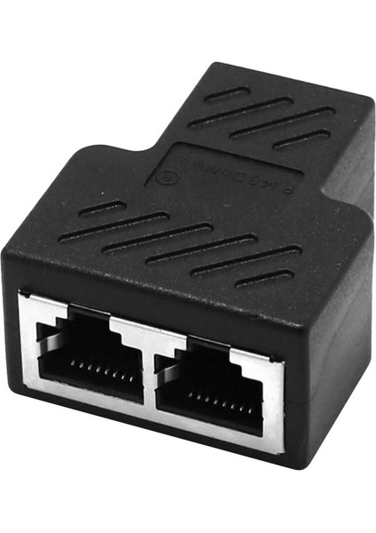 Ethernet Kablosu 2 Splıtterör Adaptörü 1 Pc (Yurt Dışından)