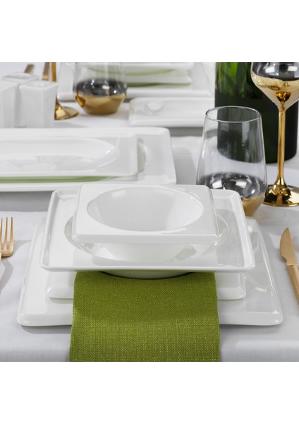 Blanc Bone Yemek Takımı 60 Parça Beyaz fiyatları