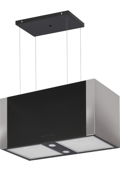 Gld 1270CXSA Elegance 70 cm Ada Siyah Inox Davl.