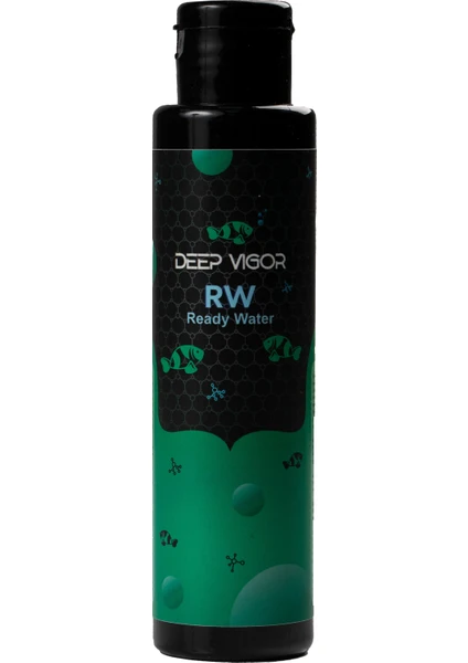 Deep Vigor - Ready Water - 125 ml - Çeşme Suyu Düzenleyicisi -Tatlı Su Akvaryumları Için Uygundur.