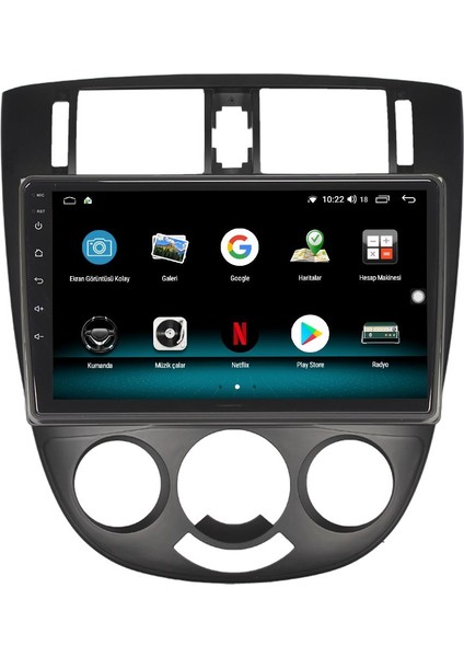 Chevrolet Lacetti Android 13 Multimedya Carplay 4gb RAM+64GB HDD Navigasyon Ekran