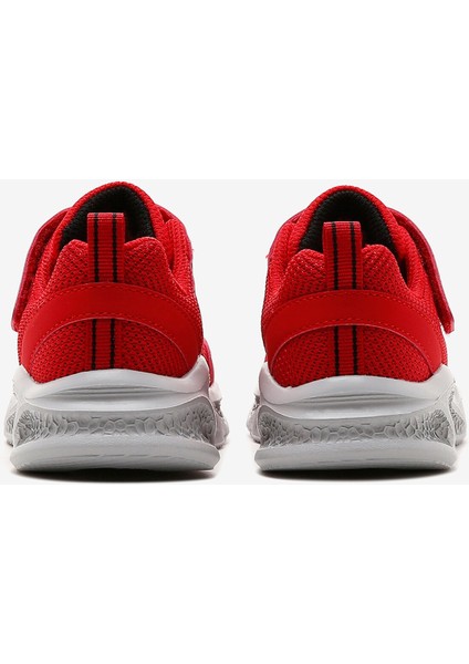 Skechers Meteor-Lights Küçük Erkek Çocuk Kırmızı Işıklı Spor Ayakkabı 401675N Rdbk