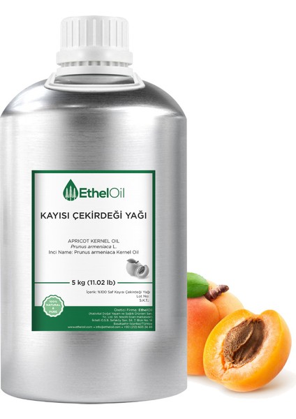 Kayısı Çekirdeği Yağı 5 kg