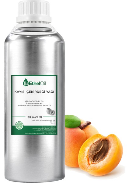 Kayısı Çekirdeği Yağı 1 kg
