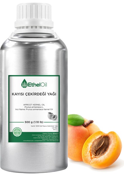 Kayısı Çekirdeği Yağı 500 gr